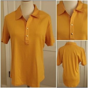 Ralph Lauren Cotton Logo Button Polo